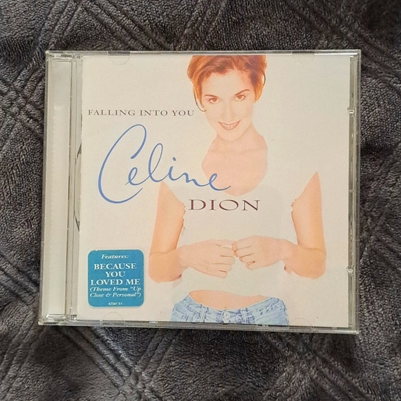 Celine dion with because you loved me cd - Picture 1 of 2